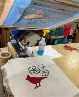 Screenprinting T-Shirts + Posters (Ages 9-11)