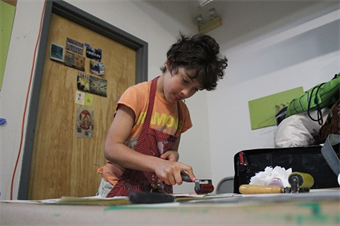 Printmaking: Kitchen Lithography (Ages 9-11)
