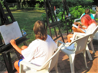 Painting & Drawing Intensive for Grades 1 - 5 (Ages 6-11) <i>with Mr. Manny</i> - Morning