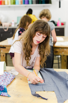 Sew What? Learning to Sew with a Machine (Ages 12-14)