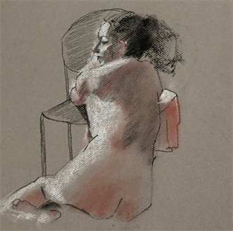 Life Drawing with Nude Models <i>monitored by Joan Stevens</i>