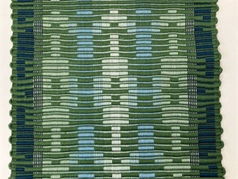 weaving by student Cathy Seibyl