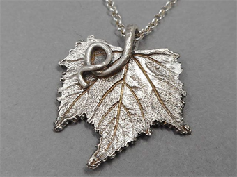 Precious Metal Clay Leaf Jewelry Workshop