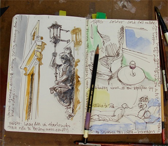The Traveling Sketchbook
