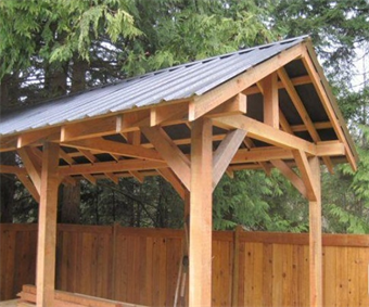 Post and Beam Garden Structure – New!