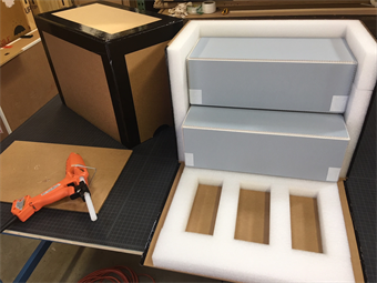 Art Handling for 2–D Artists:  Make a custom box to protect your artwork – NEW