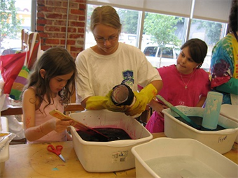 Fabric Dyeing (Ages 13–14)