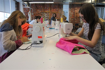 Sew What? Learning to Sew with a Machine (Ages 13–14)