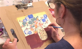Painting with Gouache Intensive