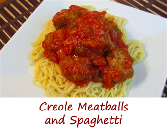 Cookin' Creole:Session II - Spaghetti and Meatballs with Garlic Compound Butter