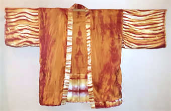 Shibori Dyed Kimono Style Jacket - NEW!
