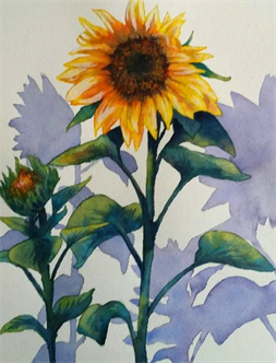 Joy of Watercolor- Sunflower
