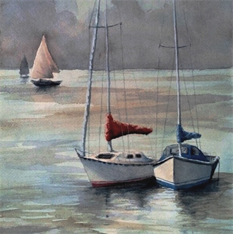 Joy of Watercolor- Sailboats
