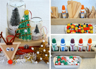 Holiday Kids Art Party: Ornament Decorating