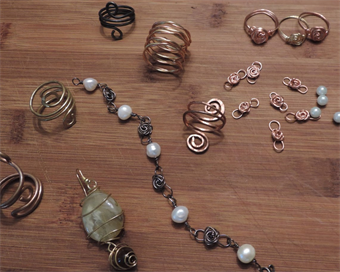 Wireworking + Jewelry Making - NEW! (Ages 10+)
