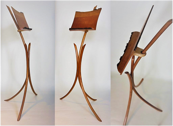 Create a Wooden Music Stand or Book Stand - NEW!