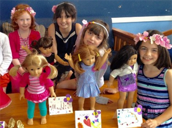 American Girl Valentine's Day Crafts And Tea Workshop