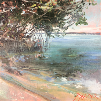 Painting Mangroves & Their Reflections