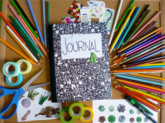 ONLINE: Visual + Written Journaling (Ages 12-14)