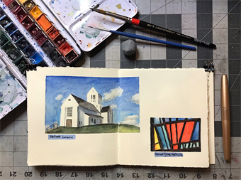 ONLINE: Watercolor Skill Building