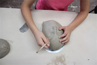 ONSITE: Family Studio: Kimmy Cantrell + Clay Masks