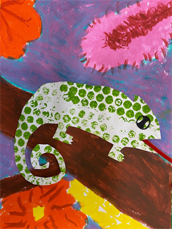 ONSITE: Artful Jungle Animals (Ages 6-8)