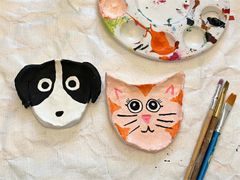 ONSITE: Cat + Dog Creations (Ages 6-8)