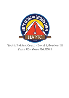 Youth Baking Camp - Level 1 - Session 3