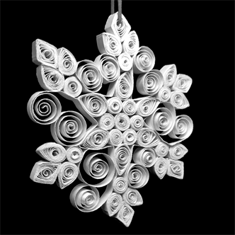 ONSITE: Paper Quilling a Snowflake (Adults and Youth 14+ with Registered Adult)