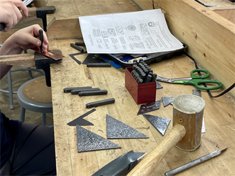 ONSITE:  Metalworking (Ages 12-14)