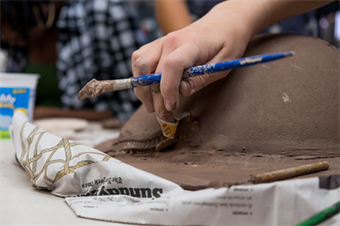 ONSITE: Hand Building with Clay: Mask Making (Ages 12-14)