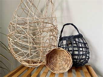 ONSITE: Round Reed Basket Weaving