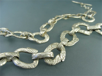 ONSITE: Silver Metal Clay Jewelry: Lacy Chain Bracelet