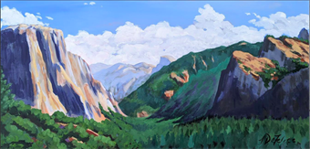 Loosen Up: Dynamic Landscapes in Oils or Acrylics
