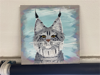 Textured Animal Portraits (Ages 6-8)