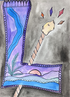 Watercolor Wizardry: Painting Fantasy (Ages 9-11)