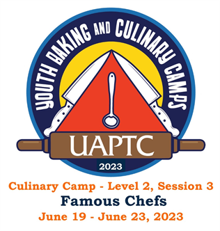 Youth Culinary Camp - Level 2 - Session 3: Famous Chefs